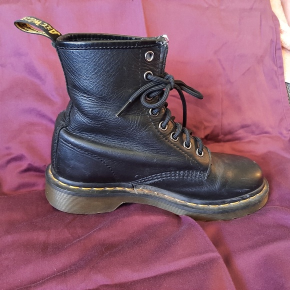 Dr. Martens Shoes - Dr. Martens black soft leather boots